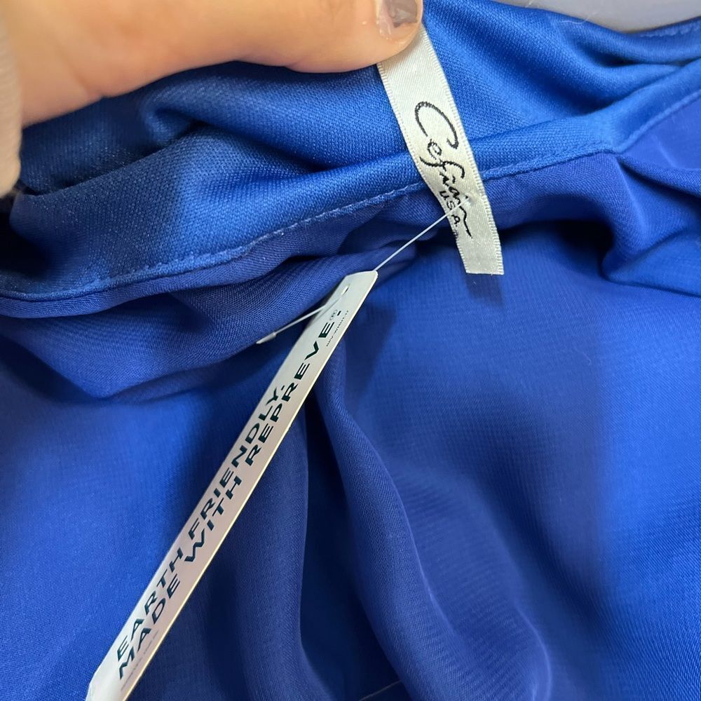 Ab Studios Blue Dress Size Small — image 3 of 4